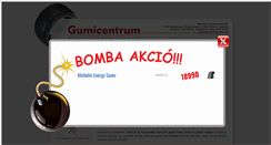 Desktop Screenshot of gumicentrum.net